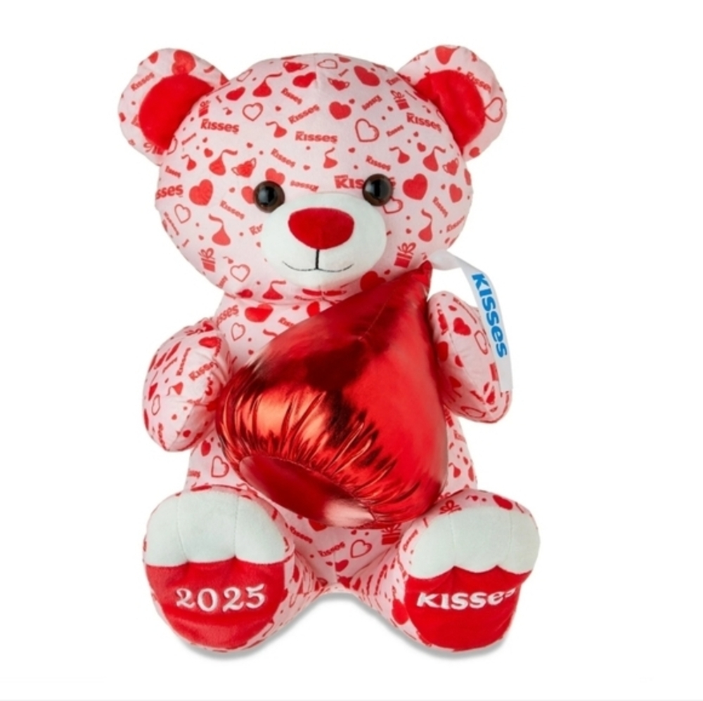 NWT Hershey's Kisses Sweetheart Teddy Plush Valentine's day Easter Christmas 17'